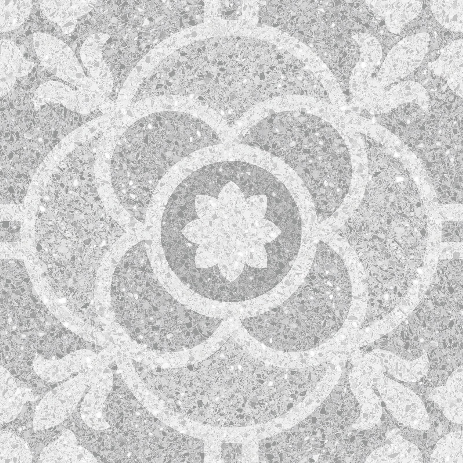 Asia Tile Roma Grey Deco 25x25